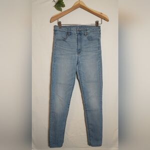 American Eagle Outfitters High Rise Jegging Light Blue Women's Jeans 6